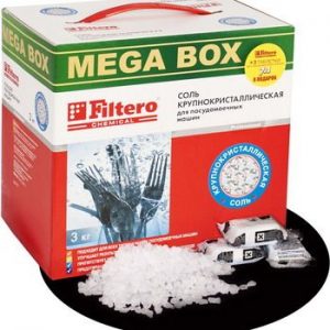 Соль для посудомоечной машины Filtero МЕГА 717 3кг